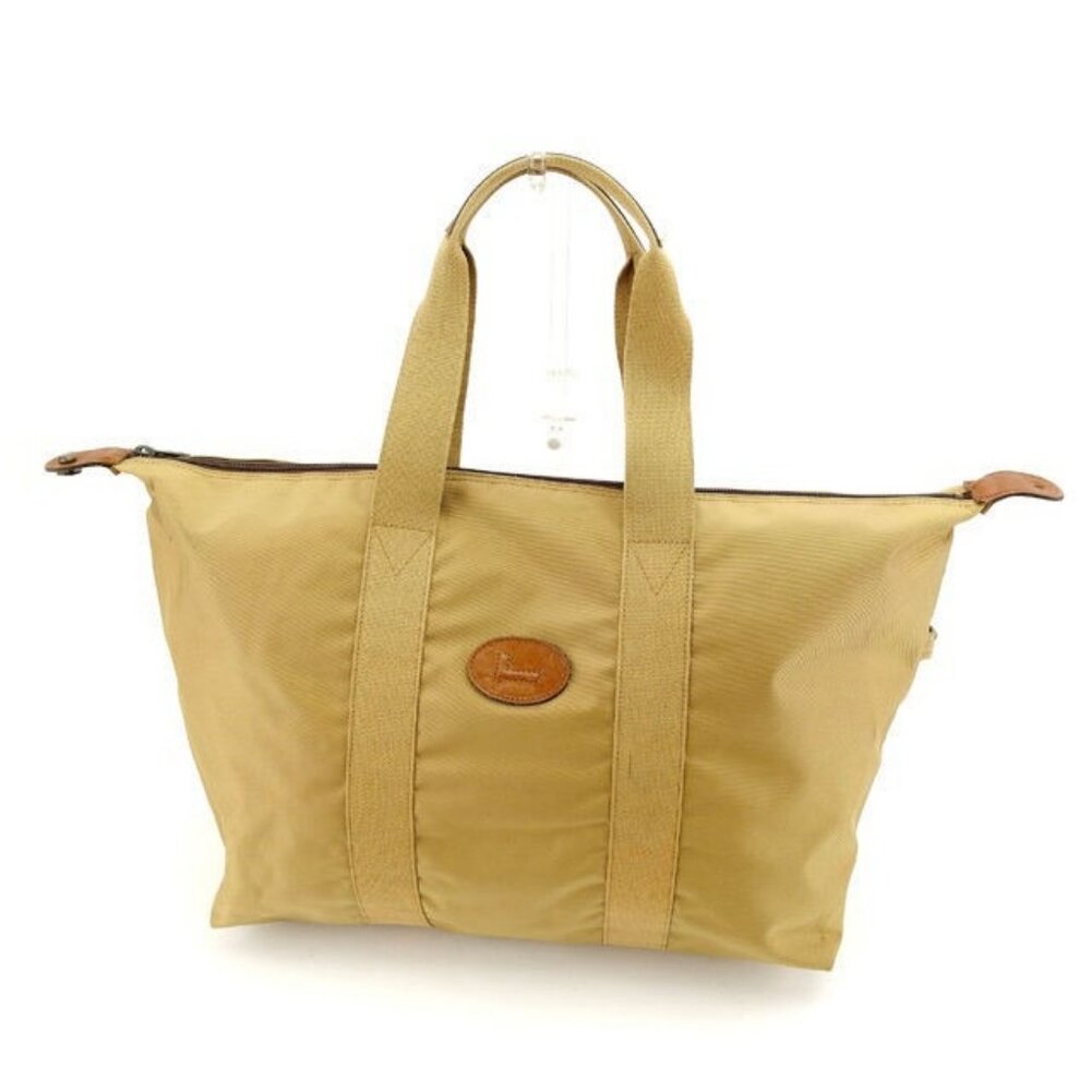 LANCEL Handbag Beige x brown Women Authentic secondhand